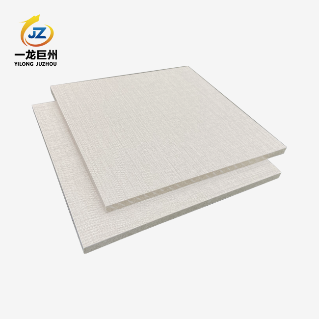 Imitation cloth pattern fireproof board